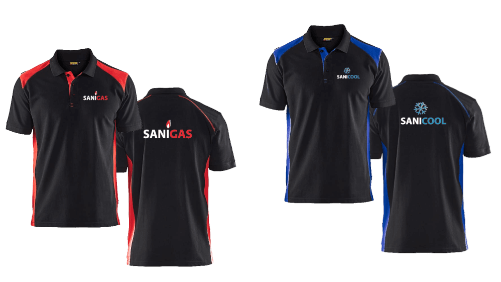 Amko Werkkleding Sanicool Sanigas concept